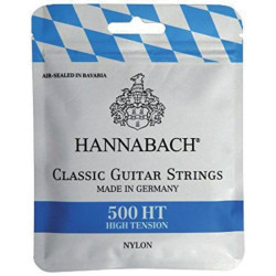 JUEGO CUERDA HANNABACH CLASICA NYLON TENSION DURA