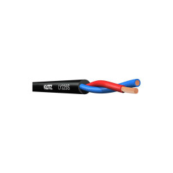 CABLE ALTAVOZ KLOTZ 2*2 5 MM NEGRO