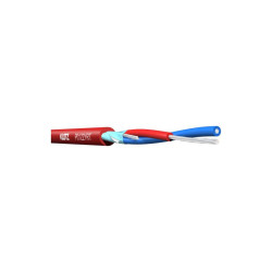 CABLE KLOTZ PACTCH 2 X 0 22MM PVC BALANCEADO ROJO